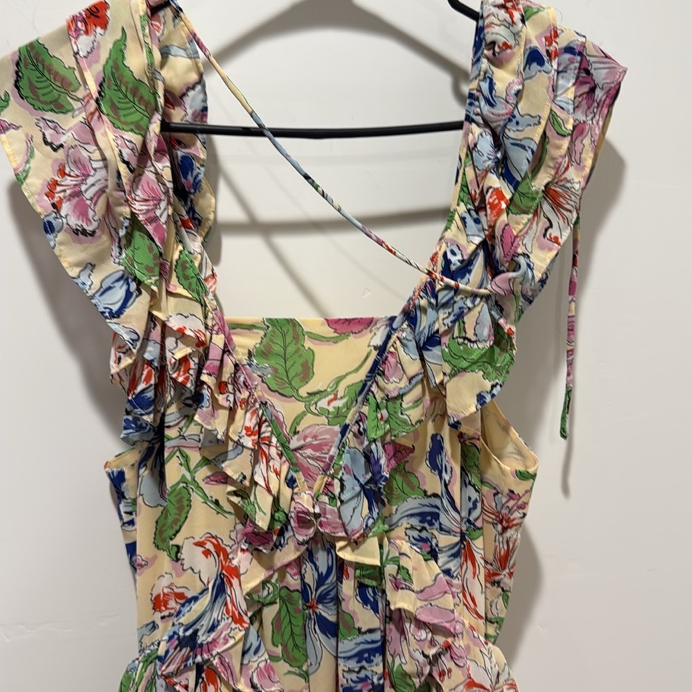 Hofmann Copenhagen Catharina Dress Spring Floral, Vacation UK 40 US Sz 8 - Picture 4 of 10